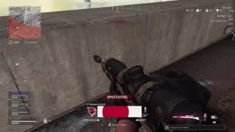 Warzone cheater has no shame