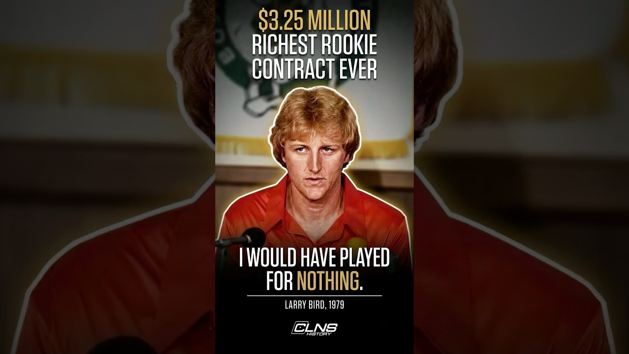 Larry Bird Got the Richest Rookie Deal Ever… Then Said This 😳 — The 1979 Tapes