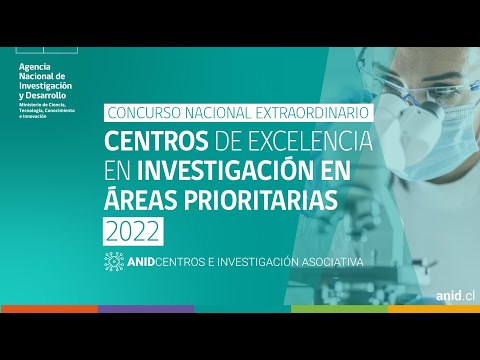 Taller Concurso Extraordinario de Centros de Excelencia en Investigación en Áreas Prioritarias 2022