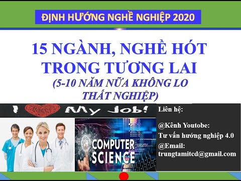 ❤️ Top 15 ngành nghề hot nhất 2021 | Ngành không lo thiếu việc| @Khoa học Ứng dụng | Foci