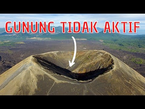 7 Ciri-Ciri Gunung Api Tidak Aktif