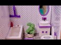Miniature House &amp; Furniture DIY #Shorts #Short Make a Miniature bathroom -Creative Crafts
