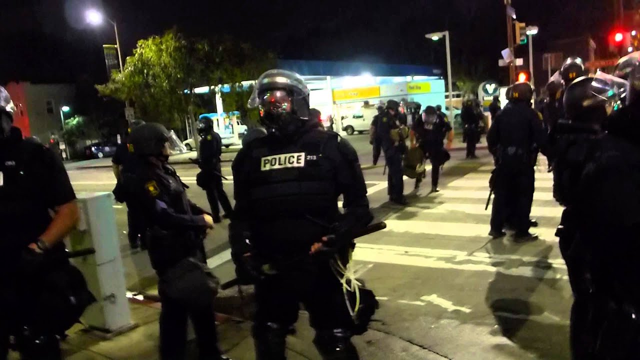 Berkeley Police Dec.6th, 2014 YouTube