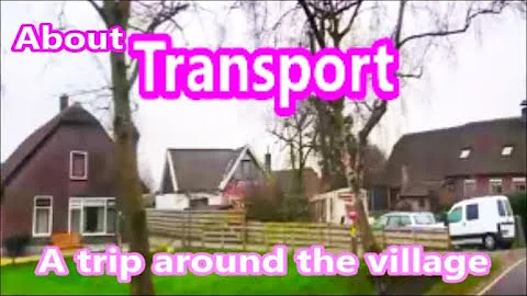 Dutch road between village''s Zwammerdam and Meije. About Transport in Different Cities of the World