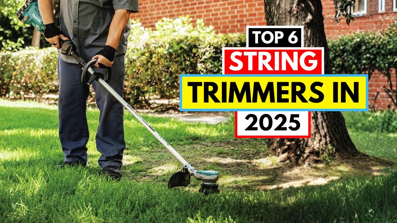 Top 6 Best String Trimmers 2025 | Best String Trimmers 2025 | Top 6 for ...