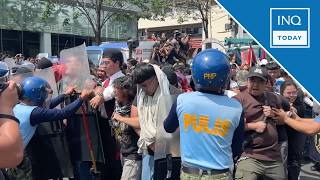 Pnp On Edsa 40 Arrest Rights End When Violence Begins Inqtoday