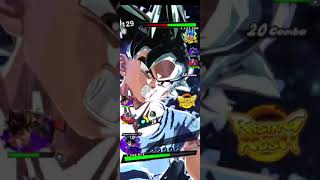 DB legends pvp white ultra hit  battle