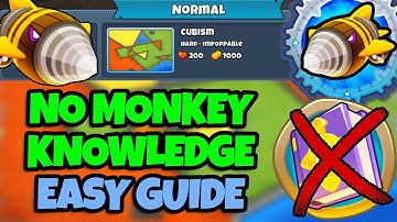 Dreadbloon Normal Tutorial || No Monkey Knowledge + No Paragons || Cubism (BTD6)
