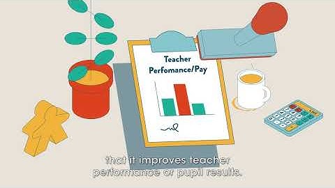 How does performance related pay for teachers work?