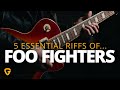 5 Foo Fighters Riffs That Bring Out The Best Of You - Rock Guitar Lesson