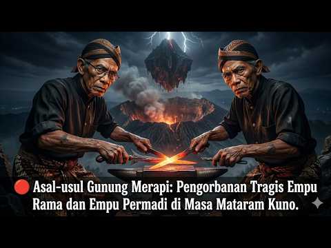 Asal-usul Gunung Merapi: Pengorbanan Tragis Empu Rama dan Empu Permadi ...