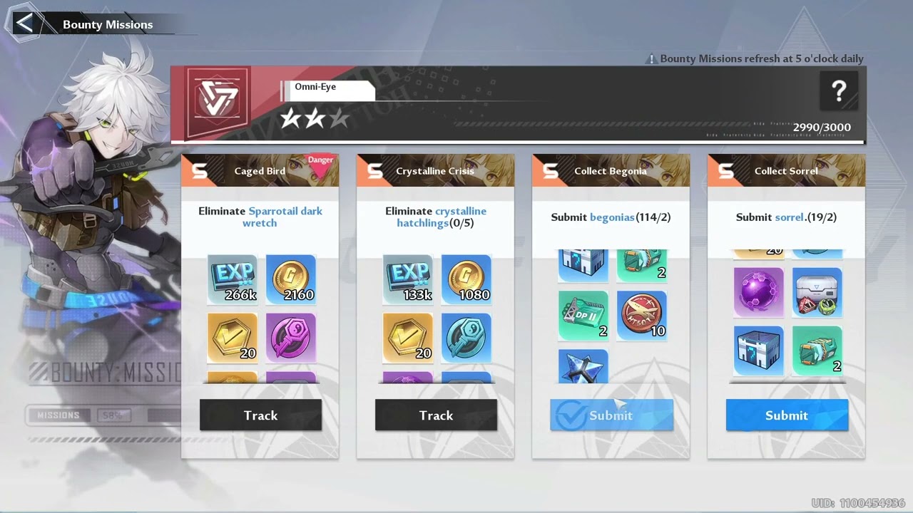 Max Bounty Level Reached! Tower of Fantasy