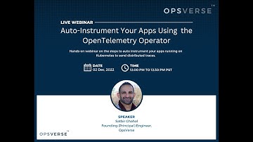 Auto-Instrument Your Apps Using the OpenTelemetry Operator