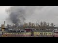 пожар Молодогвардейская 61 Москва 20.10.19 тушение с вертолетов