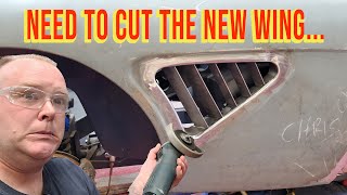 How To Fit a Rally Wing Vent to Austin Healey 3000 MK1