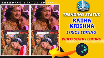 Radha Krishna Status Editing in Alight Motion | Alight Motion Video Editing | alight Status Editing
