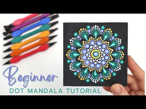 Dot Painting Kit - Beginner Tutorial 2 For Brand New Dotting