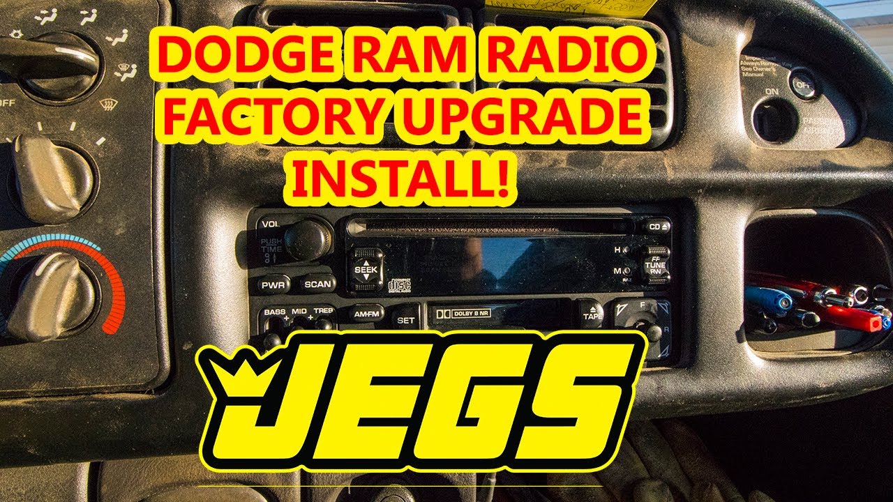 Dodge Ram Radio Upgrade How-To Install - YouTube