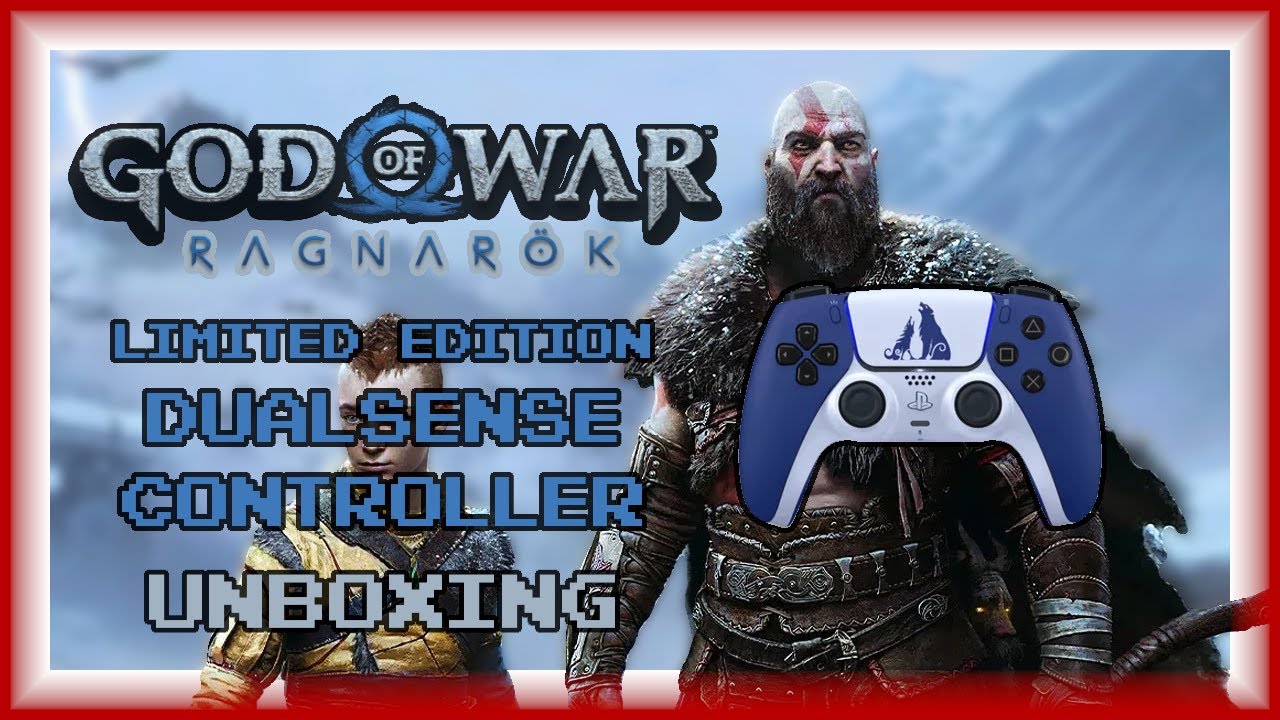 God Of War Ragnarok PS5 Dualsense Controller UNBOXING (LIMITED