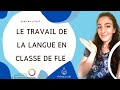 Grammaire et vocabulaire en classe de fle