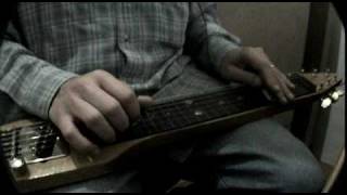 sleepwalk - santo - johnny in my homemade lapsteel