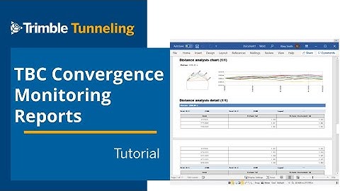 TBC Tunnel Convergence Monitoring - Part 2