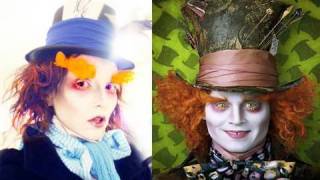 Mad Hatter (Johnny Depp) Make-Up | Kandee Johnson