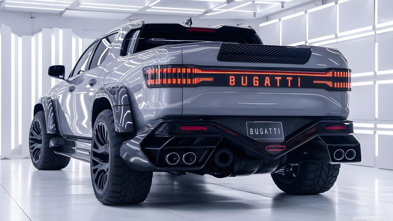 2025 Bugatti Pickup Truck OFFICIALLY UNVEILED:The Ultimate Blend of ...