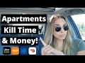 DoorDash, Uber Eats, GrubHub, Walmart Spark Driver Ride Along | Apartments Kill Time & Money!