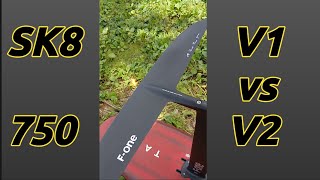 Comparaison F-one Sk8 V1 vs V2