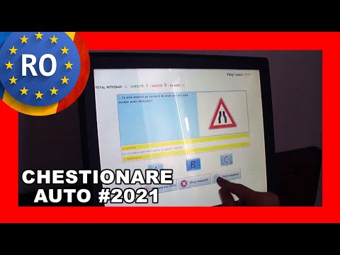 17 Chestionare auto categ. B explicate 2021