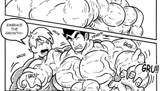 Embrace the growth - Muscle growth comic