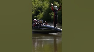 When Formula 1 drivers take a pit stop from racing… and end up in a canoe 🚣‍♂️🏎️💨