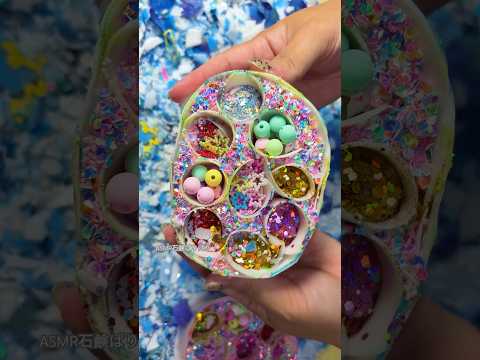 石鹸のASMRキラッキラのパリパリ