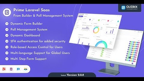 Prime Laravel Saas - Form builder & Poll Management System