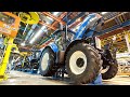 New holland tractors production  factories tour