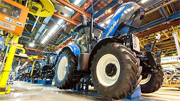 Who makes New Holland tractor?