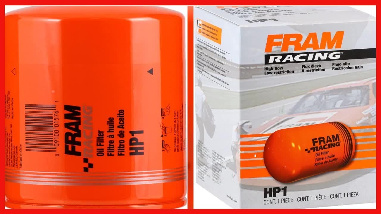 Great product FRAM HP1 High Performance SpinOn Oil Filter YouTube