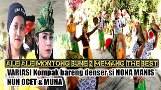 ale ale MONTONG BUNE DUA, menampilkan jangger PALUNG paling oh....yea .?