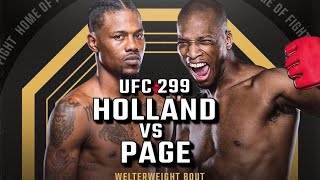 UFC 299 Holland Vs Page Prediction | #ufc299 #ufc #subscribe #shorts #short #mma #ufcfightnight