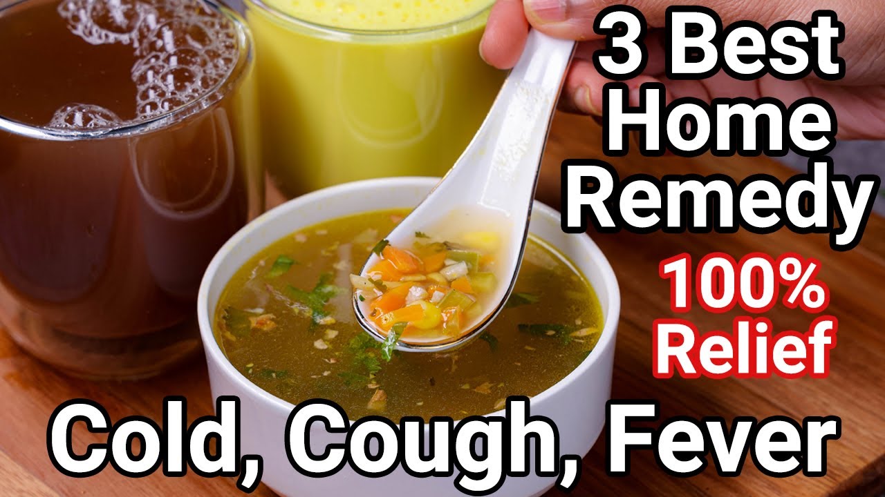 ⁣100% Relief ~ Best Natural Home Remedies for Cold, Cough & Flu | Natural Treatment For Cold &