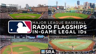 MLB Radio Flagship Stations In-Game Legal IDs (March/April 2024)