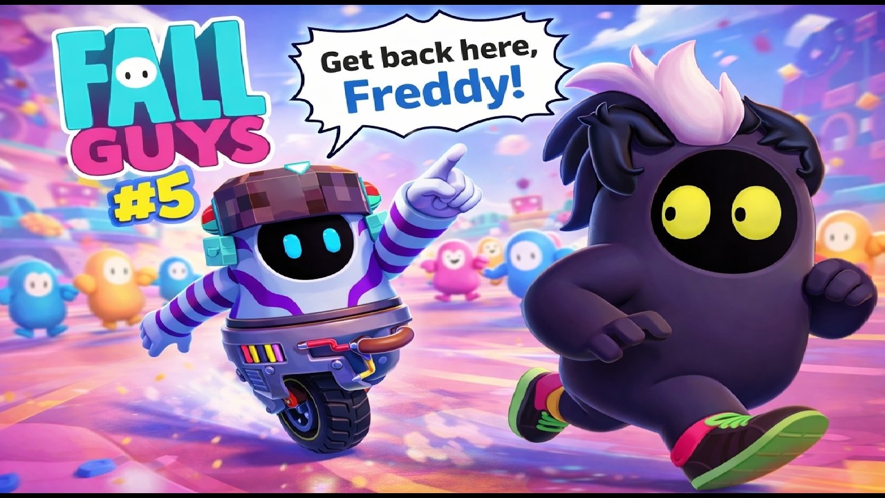 FREDDY GOT WHAT?! | Fall Guys #5 | chrisonthefritz