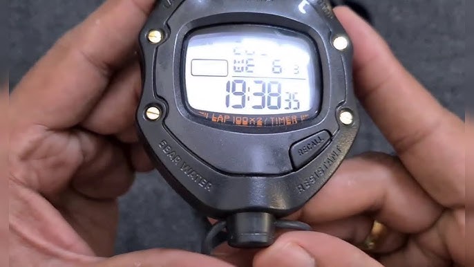Quick Look at this Casio Referee Stopwatch HS 80TW 1EF - YouTube