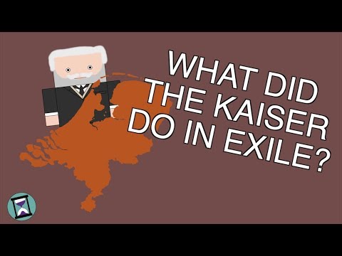 What did Kaiser Wilhelm do After His Abdication? (Short Animated Documentary)