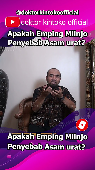 Apakah Emping Mlinjo Penyebab Asam urat? || Doktor Kintoko #shorts