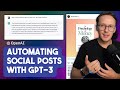Creating and Scheduling AI-Generated Social Posts with ChatGPT and No-Code