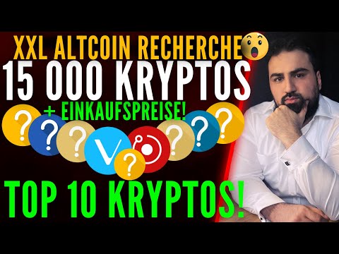 Diese Altcoins werden EXPLODIEREN! (+Einkaufszonen)