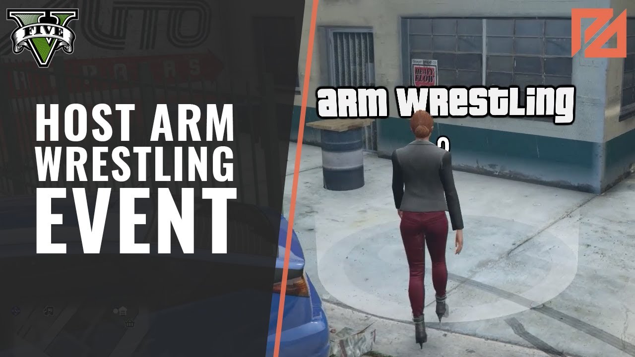 How to Host Arm Wrestling in GTA V YouTube