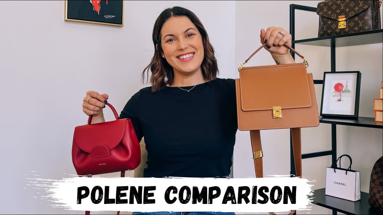 POLENE NUMBER ONE NANO VS NUMBER SEVEN 👜 similarities